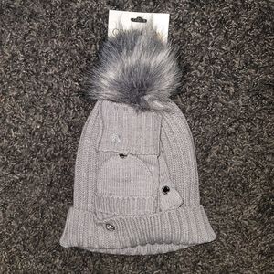 Calvin Klein hat & glove set